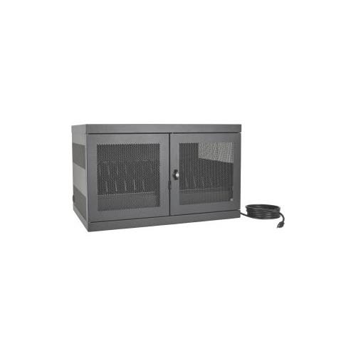 Tripp Lite 16-Port AC Charging Storage Station w/ Cart Options Chromebook Laptop Tablet