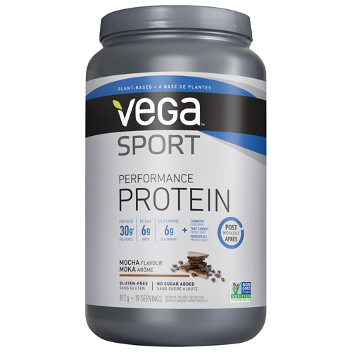 Vega Sport Protein Powder - 812g (1.8 lbs) - Mocha : Protein Powder ...