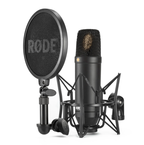 RODE NT1 Cardioid Condenser Microphone with SM6 Shock Mount