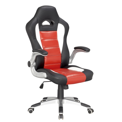 VISCOLOGIC  ??calion Gaming Chair - Black White In Red