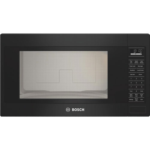 Bosch 500 Series BuiltIn Microwave 2.1 Cu. Ft. Black Open Box