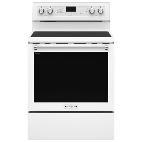 KitchenAid 30" Convection Freestanding Smooth Top Electric Range - Open Box - Perfect Condition