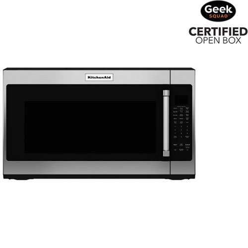 KitchenAid 2.0 Cu. Ft. Over-the-Range Microwave - Stainless Steel - Open Box