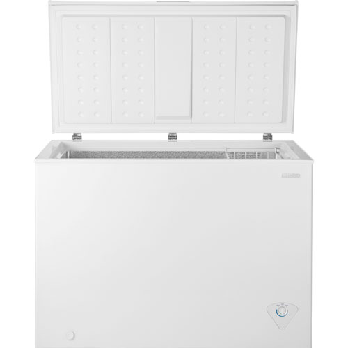 Congélateur-coffre de 10,2 pi³ d'Insignia - Blanc - Boîte ouverte - Parfait état