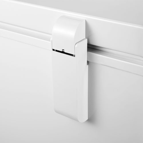 Congélateur-coffre de 10,2 pi³ d'Insignia - Blanc - Boîte ouverte - Parfait état