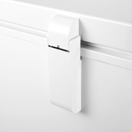 Congélateur-coffre de 10,2 pi³ d'Insignia - Blanc - Boîte ouverte - Parfait état