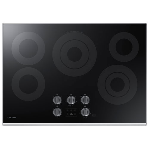 Samsung 30" 5-Burner Smooth Top Electric Cooktop-Open Box-Perfect Condition