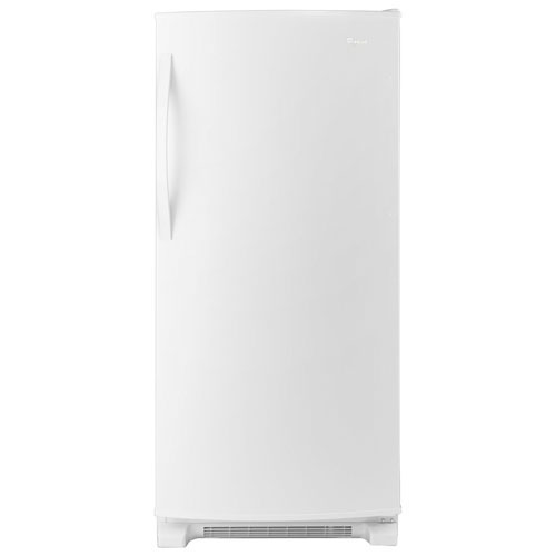 Whirlpool 30" 18 Cu. Ft. All-Fridge Refrigerator w/ LED Lighting - White-Open Box-Perfect Condition