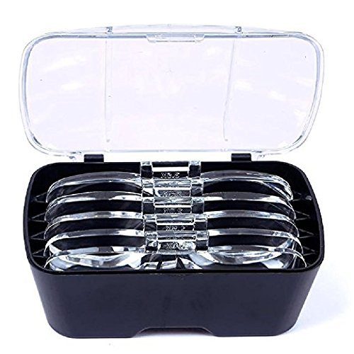 Stanz Headband Headset Head LED Lamp Light Jeweler Magnifier Magnifying Glass 1X to 3.5X Zoom with 5 Detachable Lenses