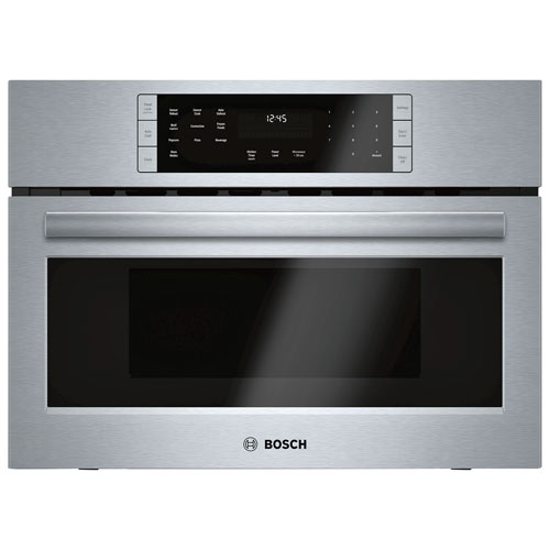 Bosch 27" 1.6 Cu. Ft. Built-In Combination Speed Oven - Stainless Steel