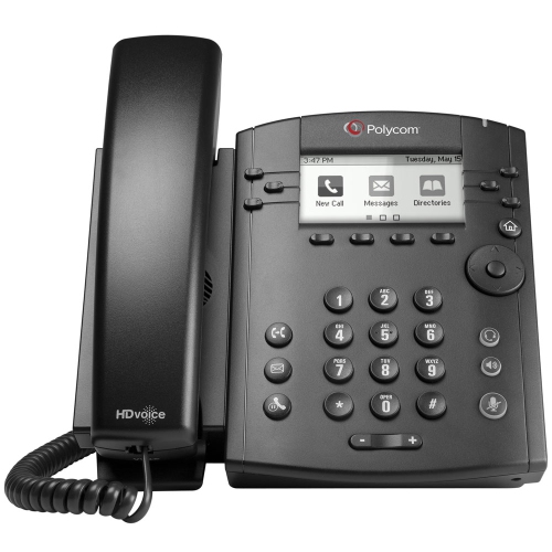 2201-48350-001 Lot of 10 Polycom VVX 311 Business Media Phone 6-Line PoE 