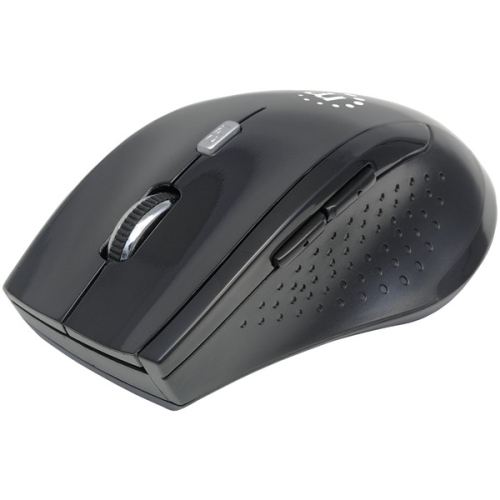MANHATTAN  179386 Curve Wireless Optical Mouse (Black)