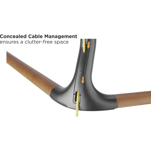 DURAMEX Modern Linear LCD LED Plasma TV Flat Panel Table Top Stand 45"-65"