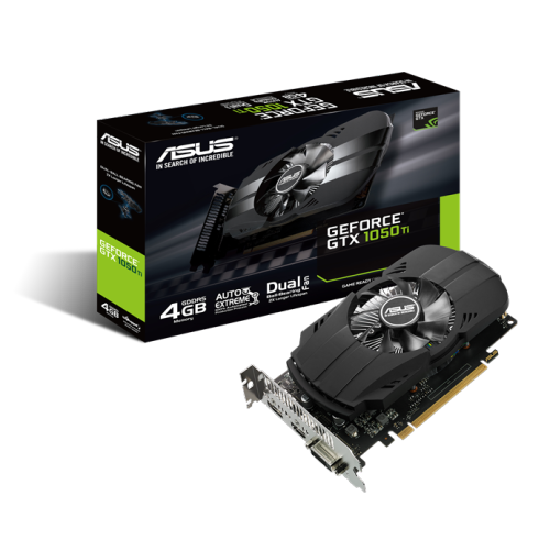 Asus GeForce GTX 1050 Ti 4GB Phoenix Fan Edition DVI-D HDMI DP 1.4 Gaming  Graphics Card (PH-GTX1050TI-4G) Graphic Cards | Best Buy Canada