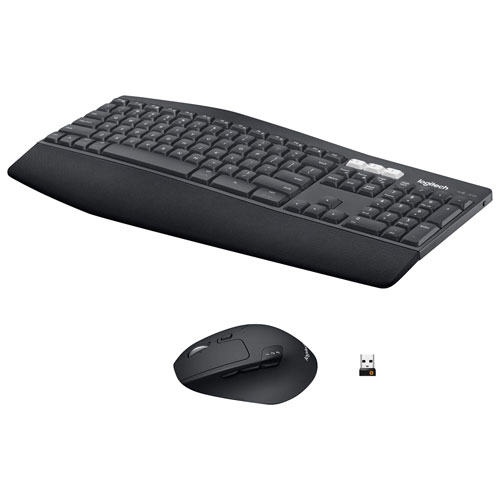 Best Buy: Microsoft Comfort Desktop 5050 Ergonomic Full-size Wireless  Keyboard and Mouse Bundle Black PP4-00001