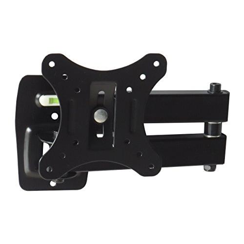 Duramex Articulating Arm Mount Bracket for LCD LED Flat Screen Monitor Displays/TVs 12"-24" up to 40lbs Tilt and Swivel,