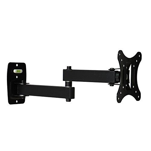 Duramex Articulating Arm Mount Bracket for LCD LED Flat Screen Monitor Displays/TVs 12"-24" up to 40lbs Tilt and Swivel,