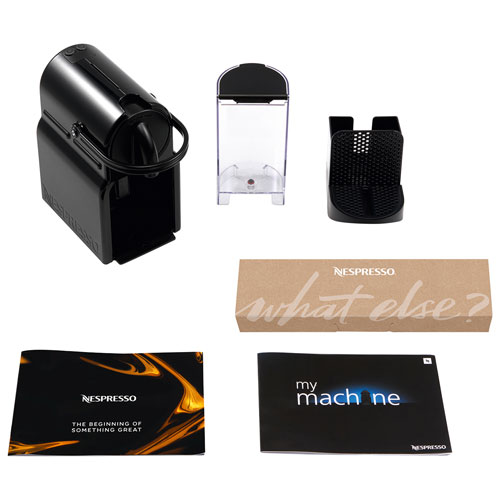 Nespresso Inissia Espresso Machine by De'Longhi - Black