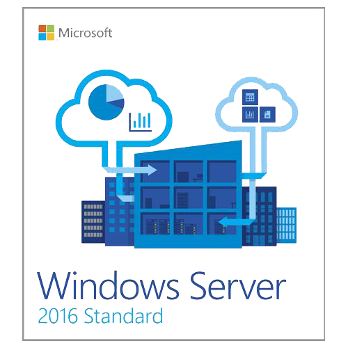 Microsoft Windows Server 16 Standard 16 Core 64 bit OEM