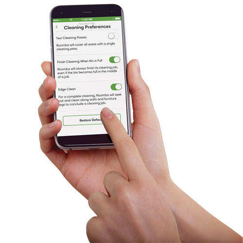 Aspirateur robot connecté au Wi-Fi Roomba 960 d'iRobot