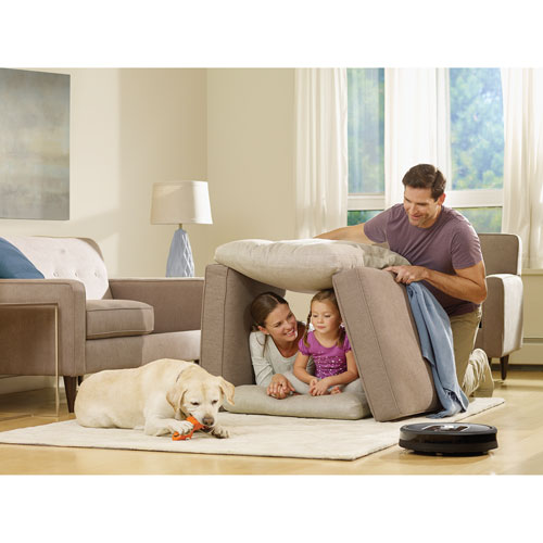 Aspirateur robot connecté au Wi-Fi Roomba 960 d'iRobot