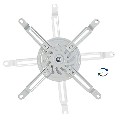 Duramex Projector Mount - Universal Ceiling Bracket LCD DLP Tilt 360? Swivel