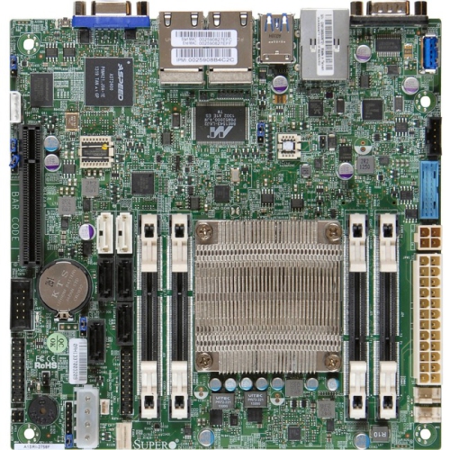 Supermicro Atom C2758 32GB DDR3 PCI Express SATA USB Mini-ITX