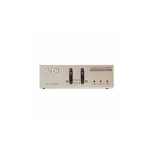 Aten VS0202 2-Port Video Matrix Switch-TAA Compliant