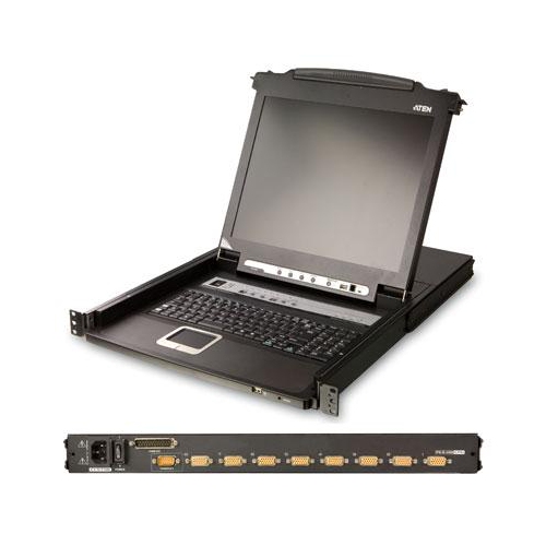 8 Port 19in LCD KVM