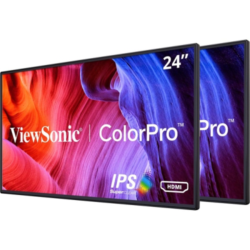 VIEWSONIC  Vp2468_H2 Pro 24" Dual Pack Head-Only 1080P Monitors With 100% Srgb Rec709 14-Bit 3D Lut I've had these monitors for about two month now and I really like the quality