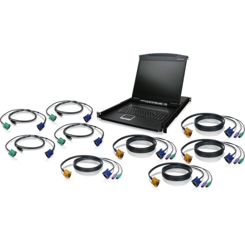 IOGEAR 8-Port 19inch KVM Drawer Kit with USB KVM s