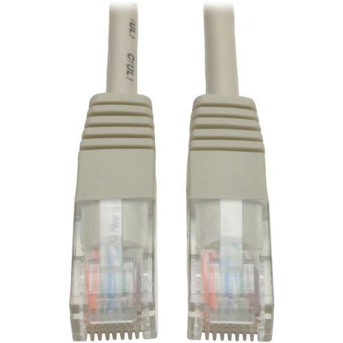 Tripp Lite 50ft Cat5e / Cat5 350MHz Molded Patch Cable RJ45 M/M Gray 50'