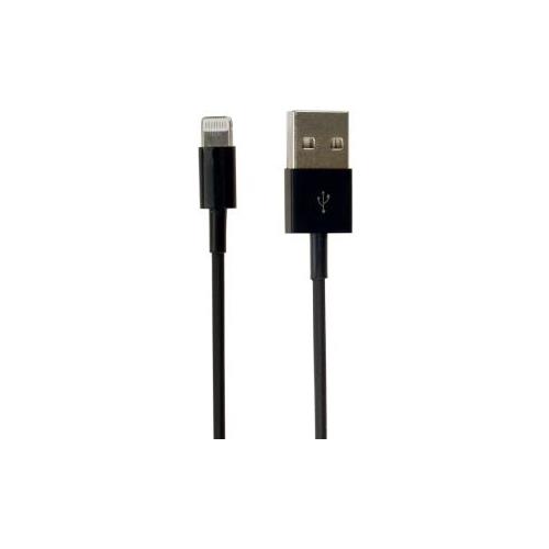 VISIONTEK CANADA  900776 Lightning to USB 1 Meter Cable In Black