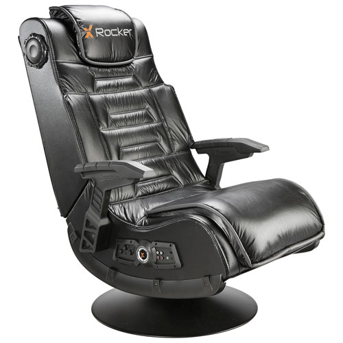 x rocker pro ergonomic rocker gaming chair with built in speaker