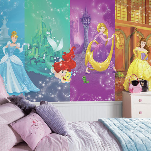 RoomMates Disney Princess Scenes 6' x 10.5' Wallpaper Mural