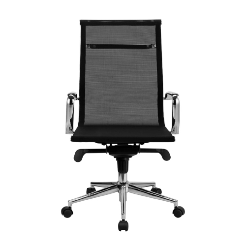 Nicer Furniture Group Style Executive Mesh High Back Chair, Black