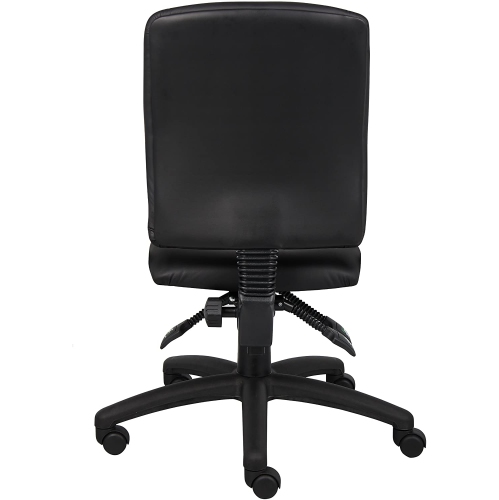 Nicer Furniture Multi-Function Task Computer Desk Chair, Polyurethane, No Arms