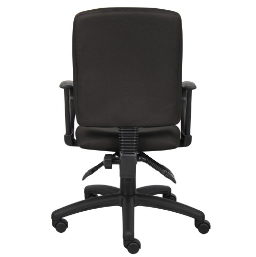 Nicer Furniture Multi-Function Task Computer Desk Chair, Fabric, Loop Arms