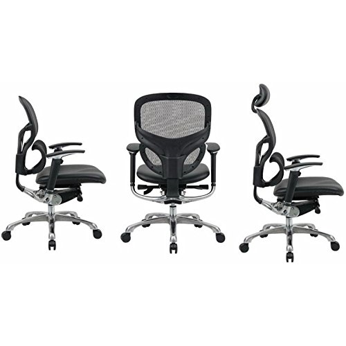 Multi-Function Ergonomic Mesh Chair Comfort Highly Adjustabl Desk Task Office Chair with Synchro mechnism Control," Headrest"