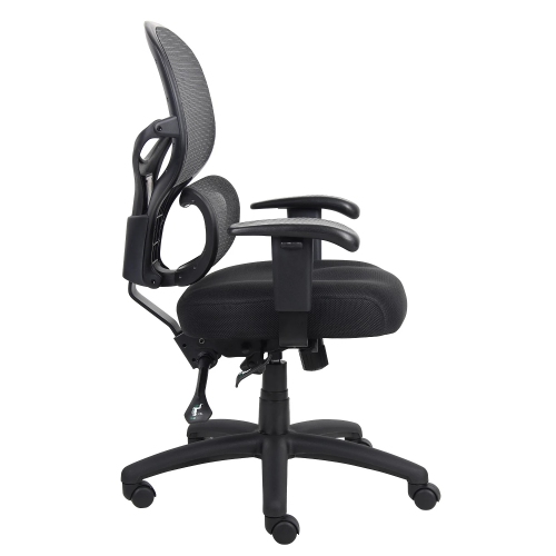 Multi-Function Ergonomic Mesh Chair Comfort Highly Adjustable Office Chair Fabric Seat Cushion