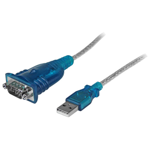 Câble adaptateur USB-A à RS232 de 0,43 m