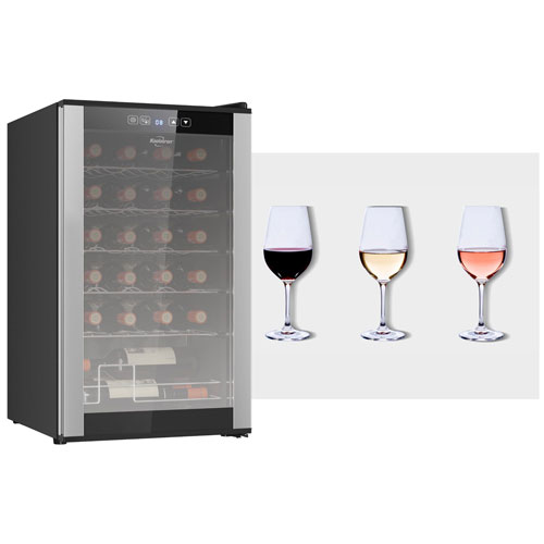 Koolatron 24-Bottle Compressor Freestanding Wine Cooler / Wine Fridge