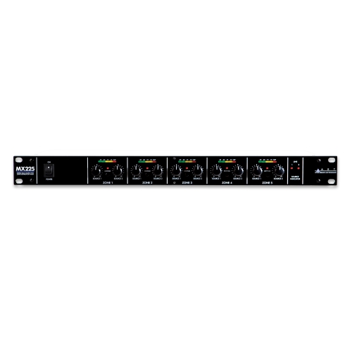 ART Pro Audio Stereo Dual-Source 5-Zone Distribution Mixer