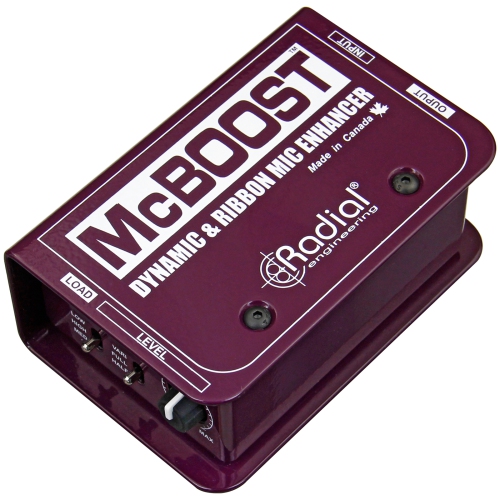 Radial Engineering McBoost Microphone Signal Intensifier