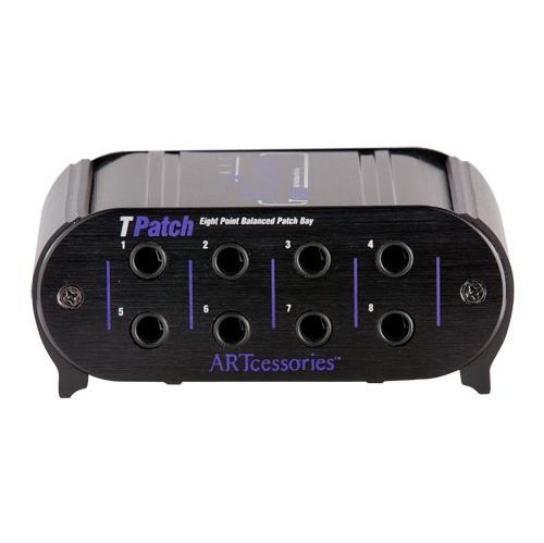 ART  Tpatch 8-Point Balanced Patch Bay