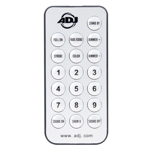 American Dj Wireless Remote Control For Inno Pocket Spot/Roll/Scan Lights