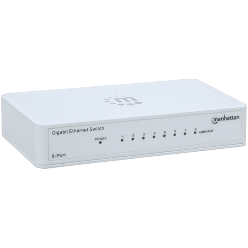 Manhattan 8-Port Gigabit Ethernet Switch