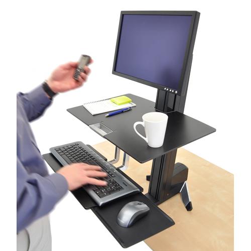 Ergotron WorkFit-S, Single LD with Worksurface+