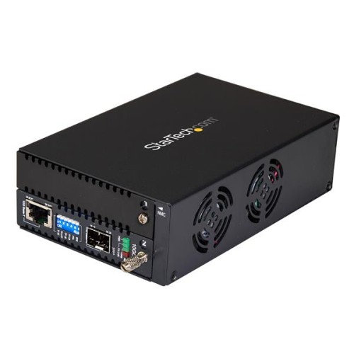 StarTech 10 Gigabit Ethernet Copper-to-Fiber Media Converter