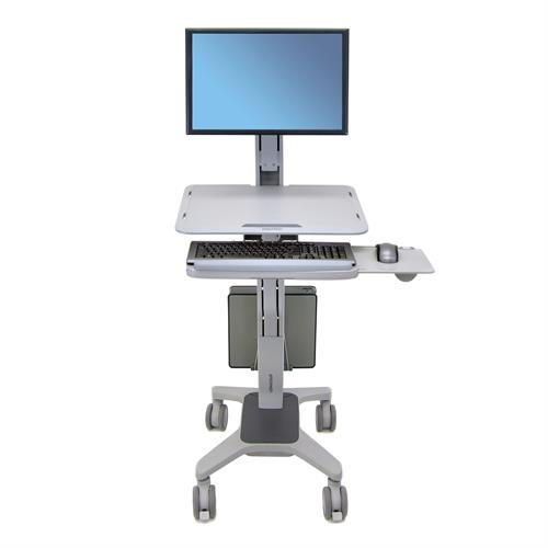 Ergotron WorkFit-C, Single LD Sit-Stand Workstation Monitor Mounts